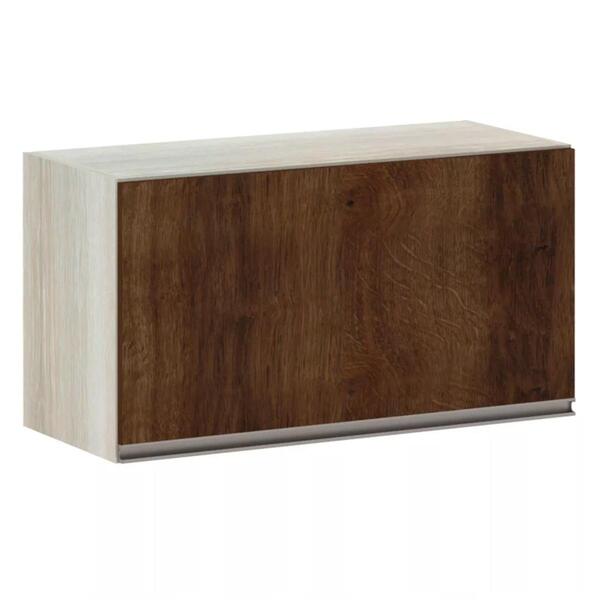 Armário Basculante Luciane 70cm 1 Porta Luci - Legno Crema/no
