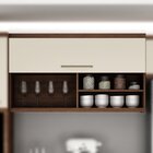 Armário Basculante Tarantela Chocolate/off White