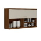 Armário Basculante Tarantela Chocolate/off White