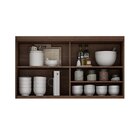 Armário Basculante Tarantela Chocolate/off White