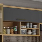 Armário Basculante Tarantela Valdemóveis Cinamomo/grafite