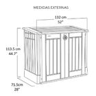 Armário Baú Depósito 880l Multiuso Externo Store Midi Modular