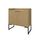 Armário Belo Tokyo Baixo Estilo Industrial