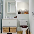 Armário Branco + Nicho + 2 Portas