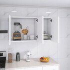 Armario Branco Aereo Para Cozinha 90cm 3 Portas Spuxador - Es