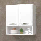 Armário Branco De Multiuso 2 Portas De Lavabo