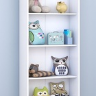 Armário Branco Expositor De Brinquedos Balcão S Portas