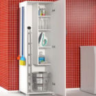 Armário Branco Pequeno P Área De Serviço