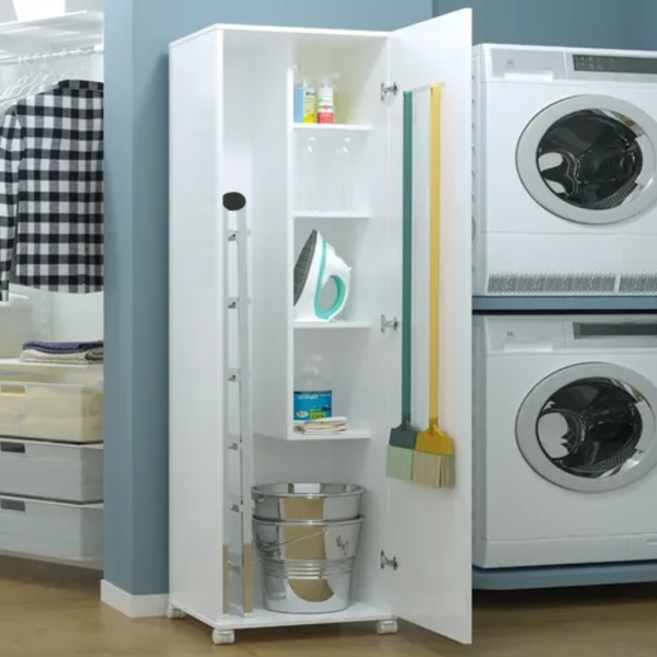 Armário Branco Pequeno P Área De Serviço