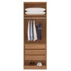 Armario C/ Maleiro Irlanda Amendola/branco - Demóbile