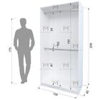 Armário Cabideiro E Calceiro 1m M116.2021.b (closet)