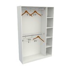 Armário Cabideiro Juliana M2 100% Mdf Closet Loja Colmeia