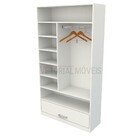 Armário Cabideiro Lorena (organizador  Loja  Gaveta  Multiuso