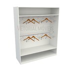 Armário Cabideiro Marina M12 100% Mdf (closet  Loja)