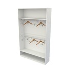 Armário Cabideiro Marina M5 100% Mdf (closet Loja Expositor)