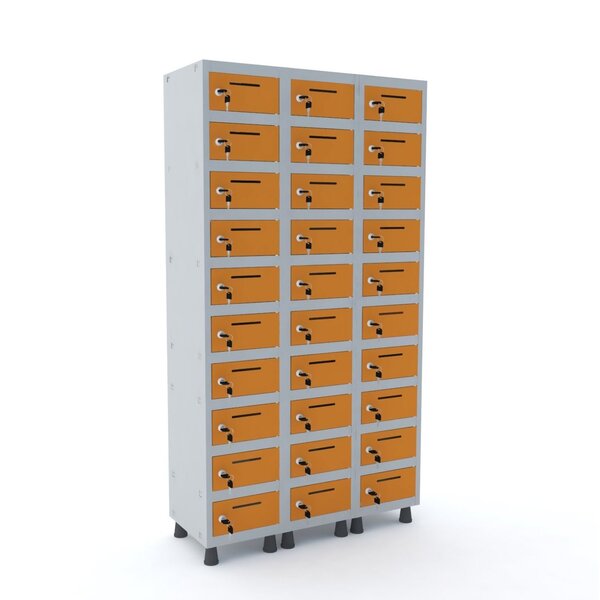Armário Caixa Postal 30 Portas Aço Acpp 503/30