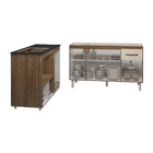 Armário Camila Cozinha Gabinete De Pia 140 Cm E Balcão Para C