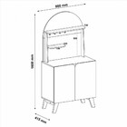 Armário Cantinho Do Café 2 Portas Viena Artely