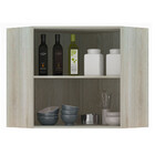 Armário Canto Diagonal Luciane 2 Portas Luci