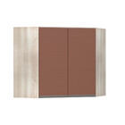 Armário Canto Diagonal Luciane 2 Portas Luci