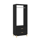 Armário Closet 700x1800x450mm Legno Movelbento