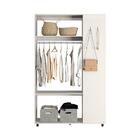 Armário Closet/arara Com 2 Gavetas Multimóveis Cr35202