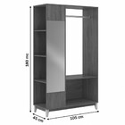 Armário Closet Legno 1050x1800x450mm Movelbento