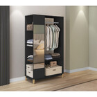 Armário Closet Legno 1050x1800x450mm Movelbento
