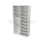Armário Closet Prateleira Cabideiro Duplo M18