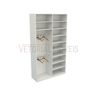 Armário Closet Prateleira Cabideiro Duplo M18