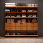 Armário Closet Preto Freijó Dalla Costa