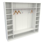 Armário Colmeia Cabideiro 1 85m X 2 0m 100%mdf (closet Loja)