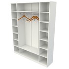 Armário Colmeia Cabideiro (prateleira  Organizador  Loja  Mul