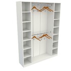 Armário Colmeia Cabideiro Livia M3 100% Mdf (closet Loja)