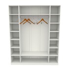 Armário Colmeia Cabideiro M8 100% Mdf Closet Roupa Loja