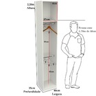 Armário Colmeia Eloisa M14 100% Mdf Closet Lojas Expositor