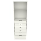 Armário Colmeia Mirela M6 100% Mdf (closet Lojas Roupeiro)