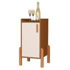 Armário Com 1 Porta San Antonio Cedro Off White