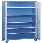 Armário Com 5 Prateleiras E Portas De Aço - Am-11 - Marcon