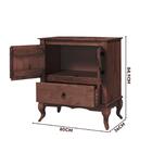 Armário Com Balcão Para Cozinha Madeira Maciça Rústico Marrom