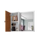 Armário Com Espelho Budapeste Branco Naturalle