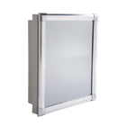 Ármario com Espelho Cinza 36x31x10cm Astra