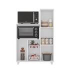 Armário Com Fruteira Branco Anne Madine