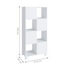 Armário Com Nichos Cremona Branco