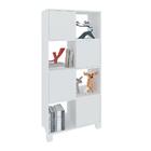 Armário Com Nichos Cremona Branco