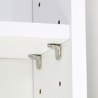 Armário com Porta 77x60x14cm Branco Remix Móveis Bechara