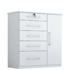 Armário Cômoda Gaveteiro Lívia Com 5 Gavetas E Sapateira – Br