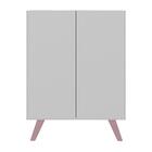 Armário Cômoda Infantil 2 Portas Retrô Multimóveis Mp4231