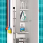 Armario Compacto Multiuso Gancho Porta Vassouras Multiuso 1 P