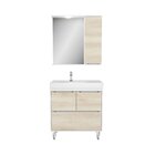 Armário Conjunto De Banheiro Com Gabinete, Cuba E Espelheira